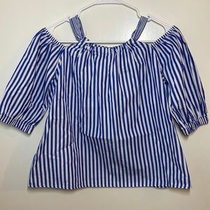 Zara Off-The-Shoulders Girls Top